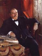 Anders Zorn President Grover Cleveland oil painting